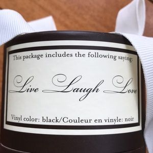 Removable Vinyl Lettering